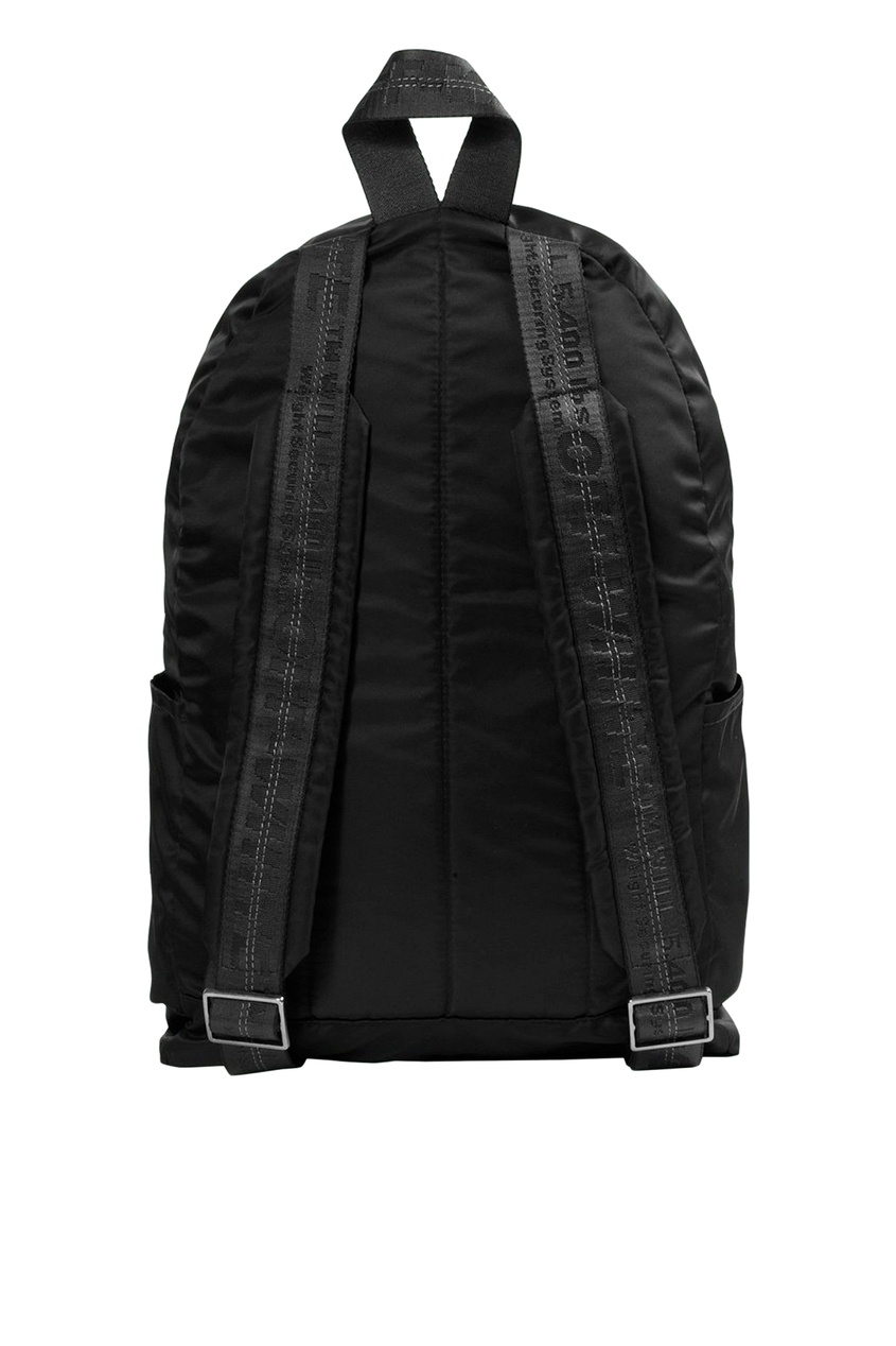 фото Черный рюкзак с накладными карманами off-white