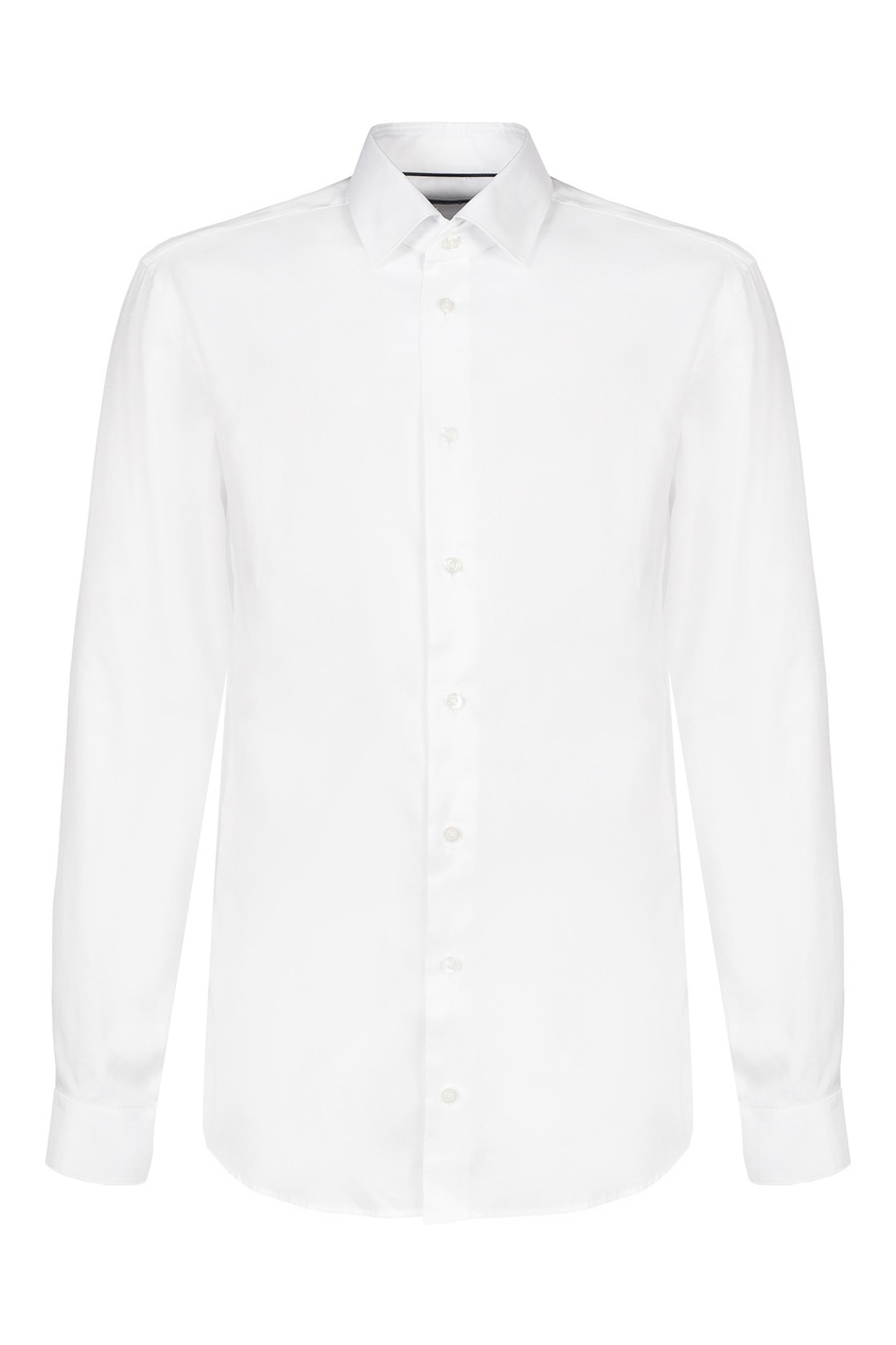 фото Белая рубашка с воротником кент van laack