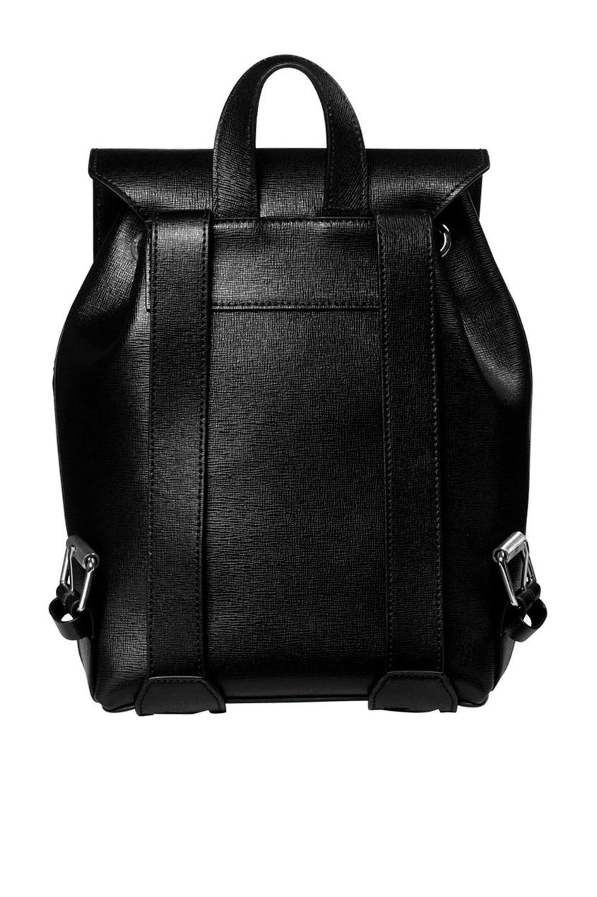 фото Черный рюкзак с контрастной отделкой Off-white
