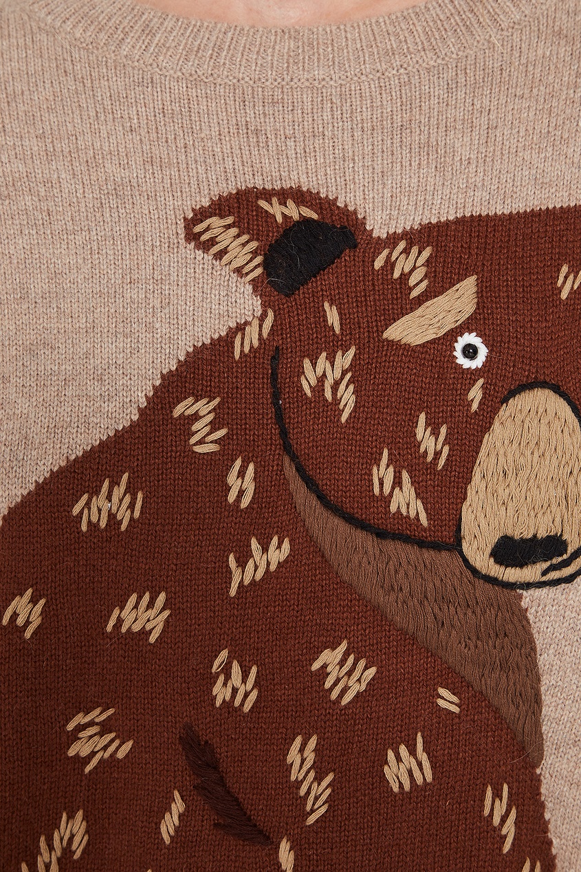 Ахмадулина дримс свитер с медведем