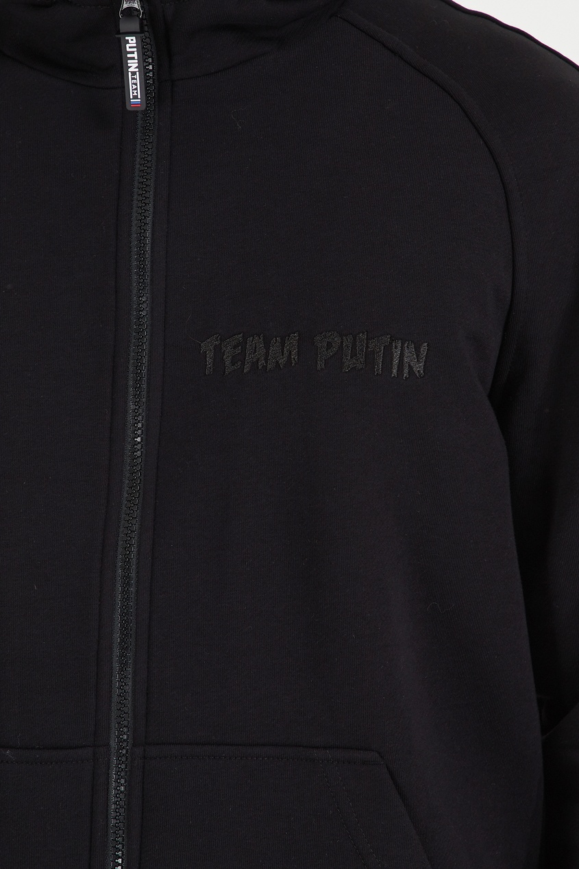 фото Черный спортивный костюм Team putin