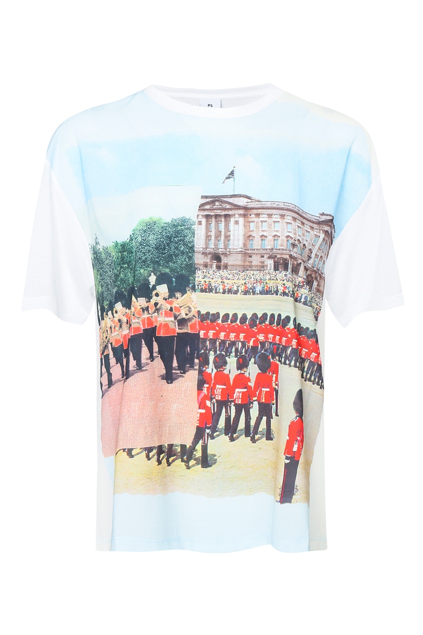 

Футболка оверсайз с фотопринтом, Multicolor
