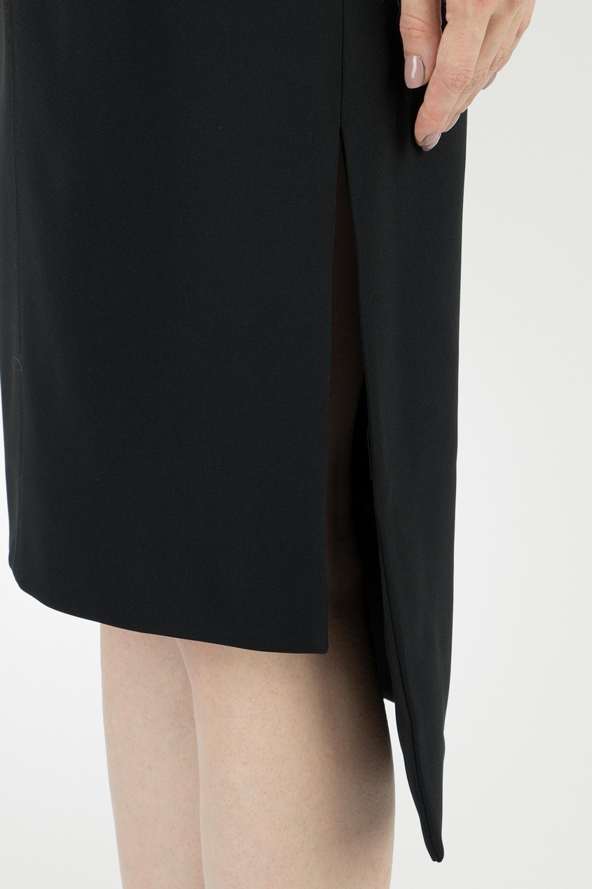 фото Черная юбка с разрезами no.21