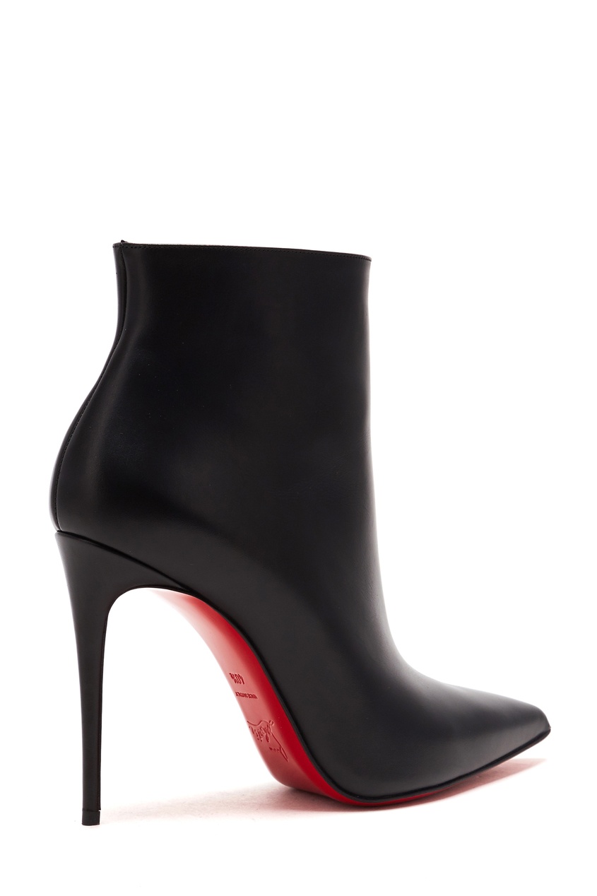 фото Черные кожаные ботильоны So Kate Bottie 100 Christian louboutin