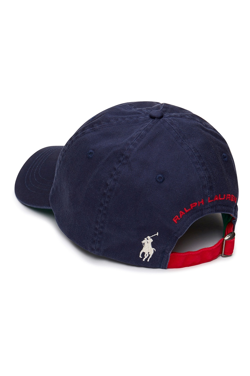 фото Синяя кепка с логотипом Polo sport ralph lauren