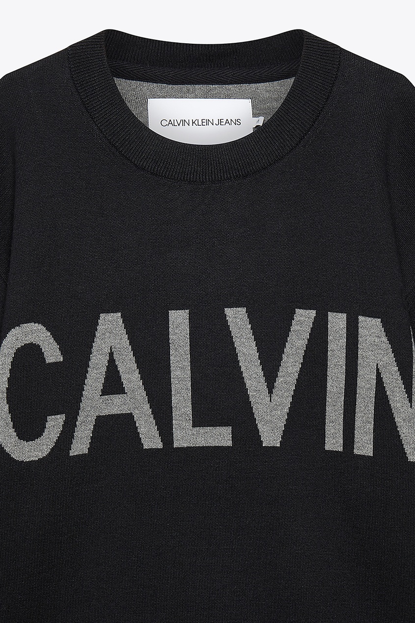 фото Свитшот с крупным логотипом Calvin klein jeans