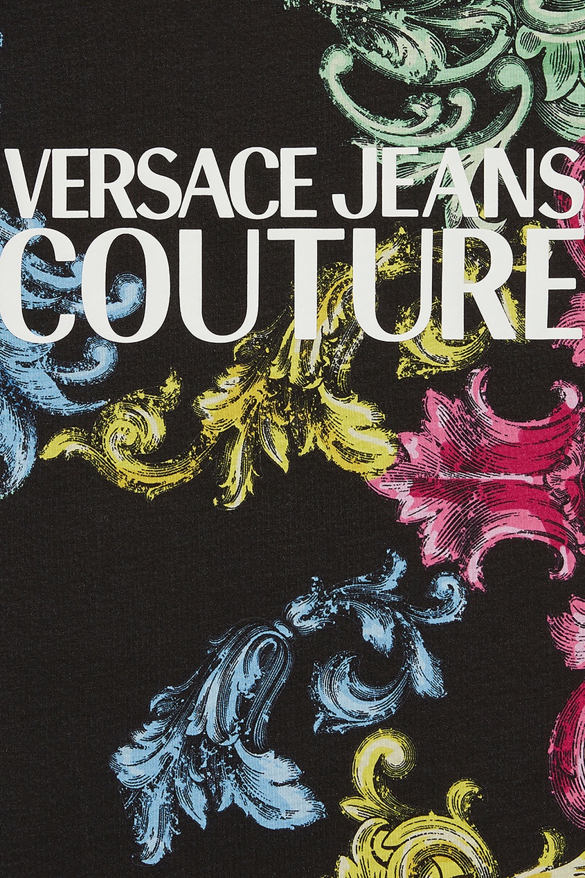 фото Футболка с разноцветным узором Versace jeans