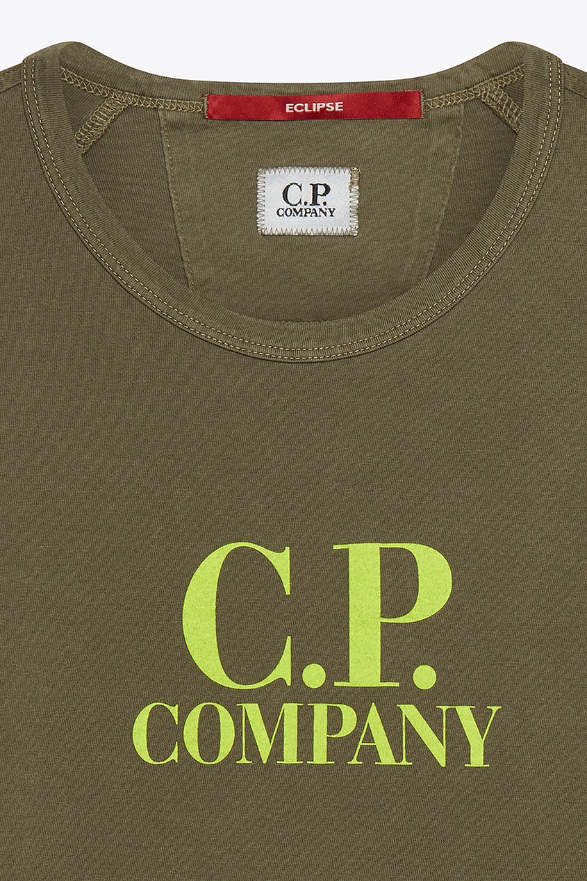 фото Футболка цвета хаки C.p. company