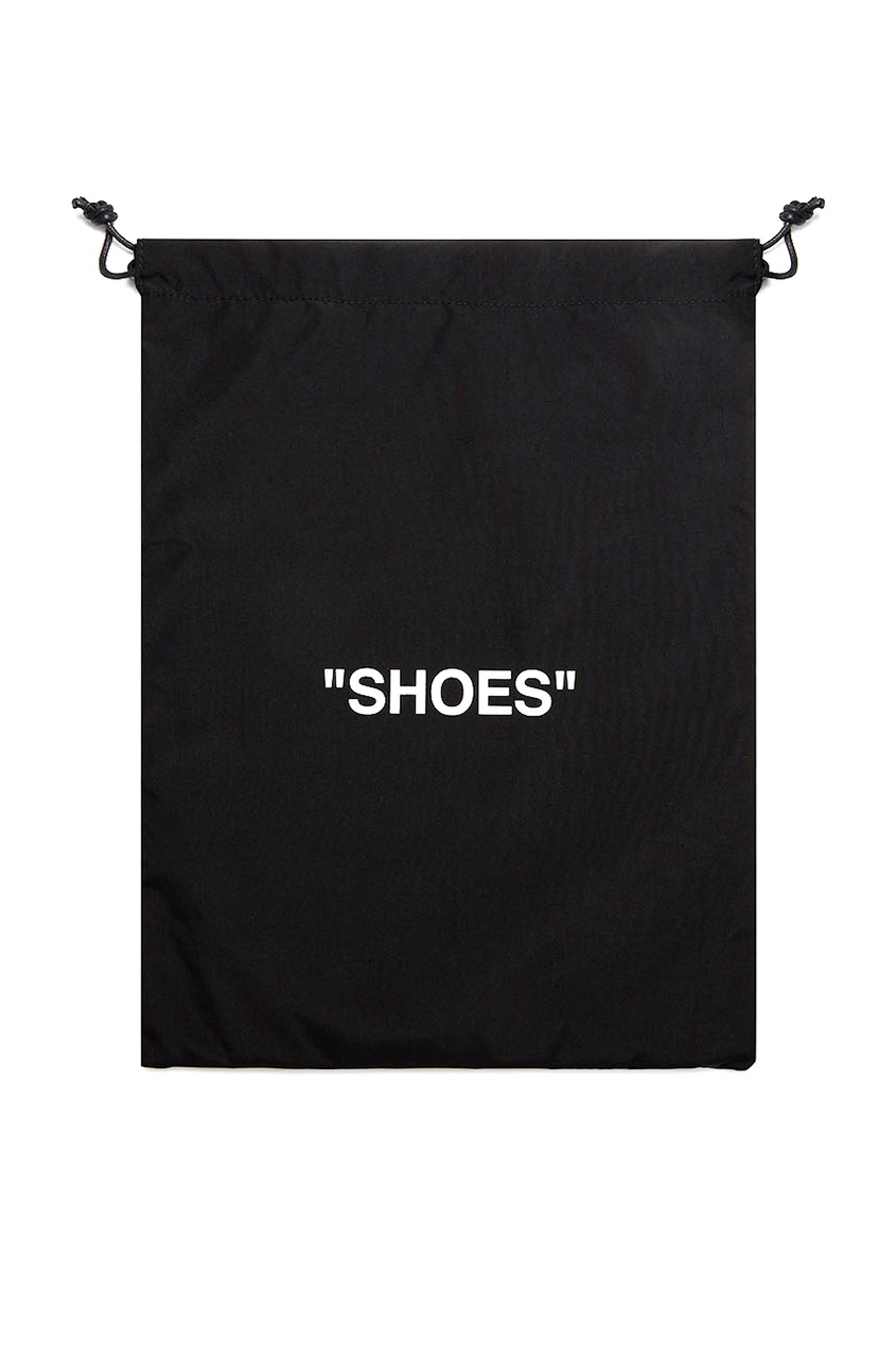 фото Черный мешок для обуви Off-white