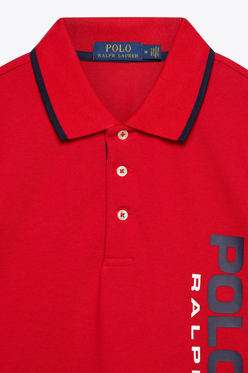 фото Двухцветное поло с логотипом Polo sport ralph lauren