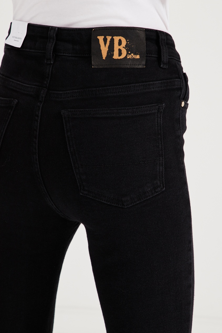 фото Черные джинсы с молниями victoria bonya jeans