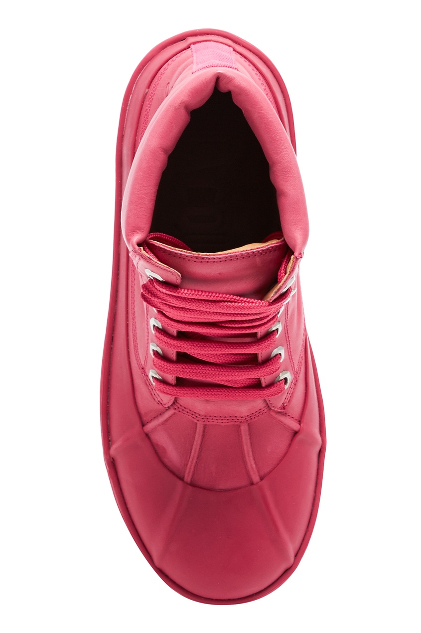 фото Розовые высокие ботинки Les Meuniers Jacquemus