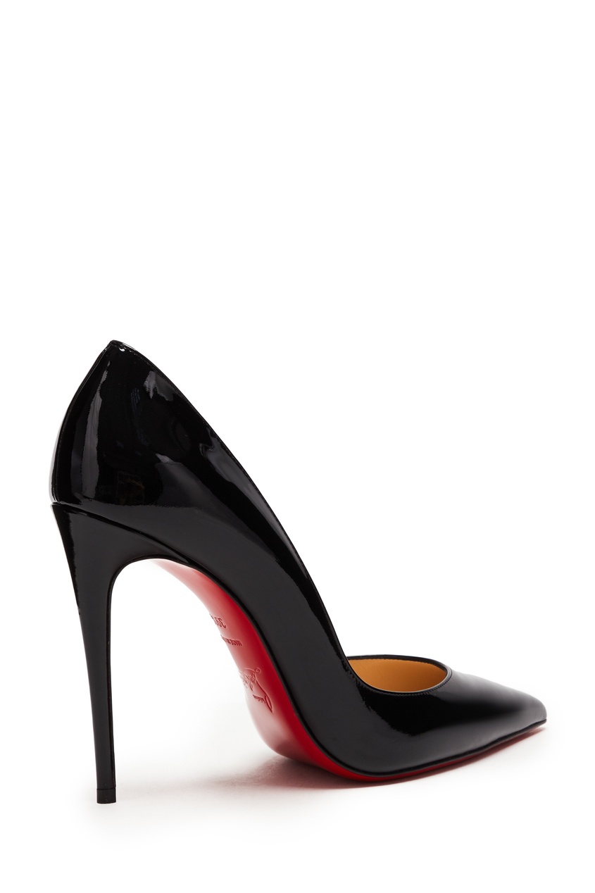 фото Черные лакированные туфли Iriza 100 Christian louboutin