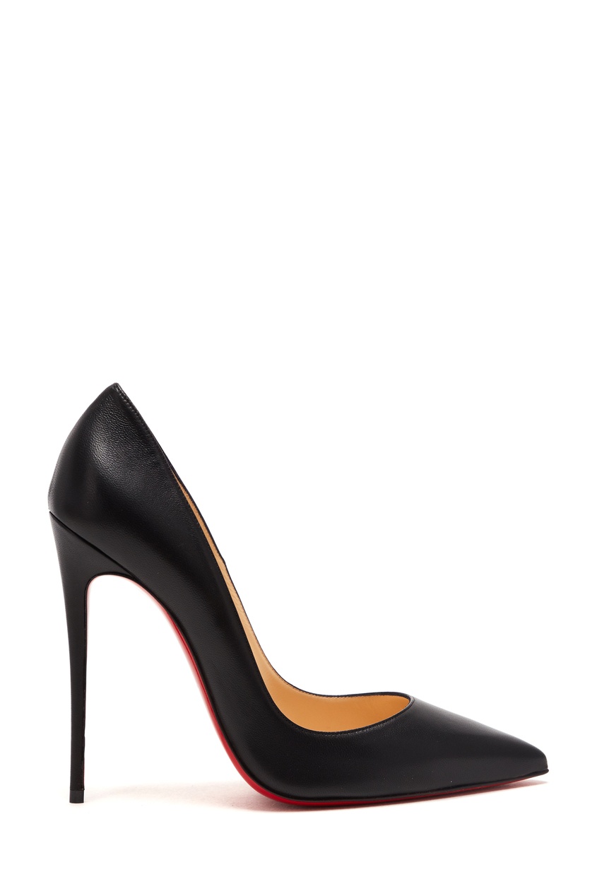 фото Черные кожаные туфли So Kate 120 Christian louboutin