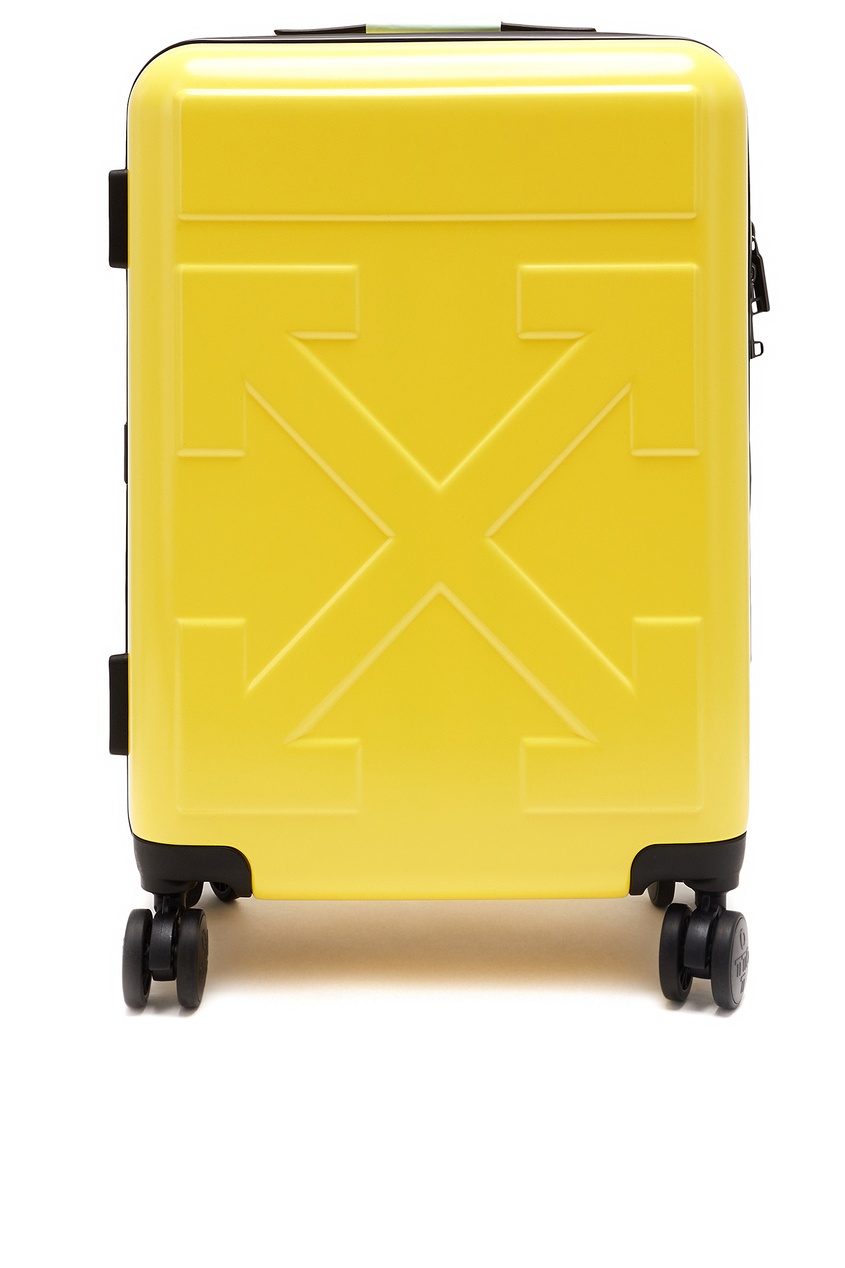 фото Желтый чемодан off-white