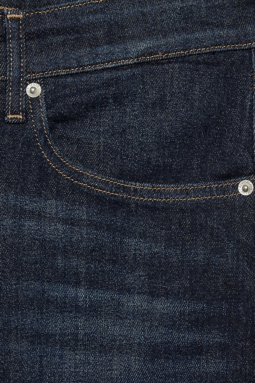 фото Прямые джинсы темно-синего цвета Calvin klein jeans