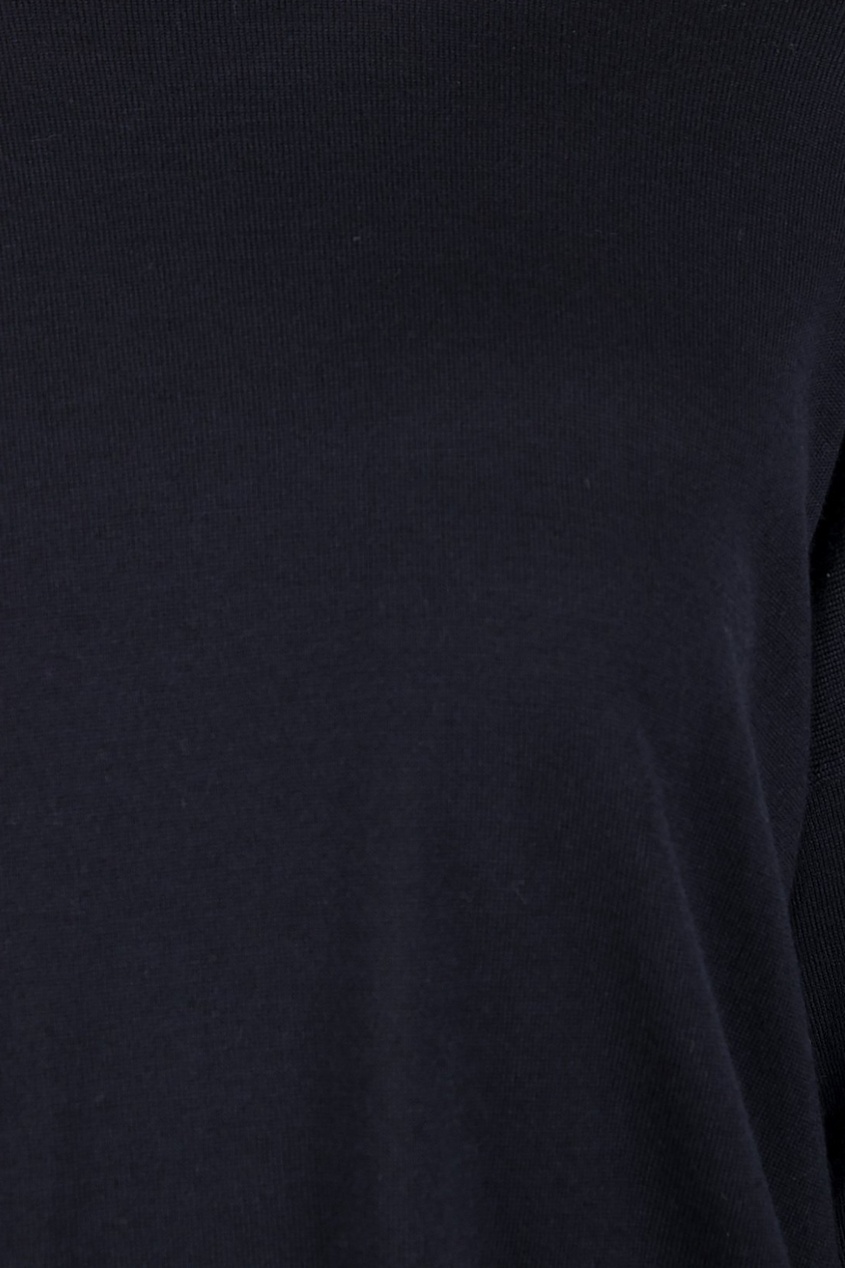фото Ассиметричный свитер черного цвета liu jo