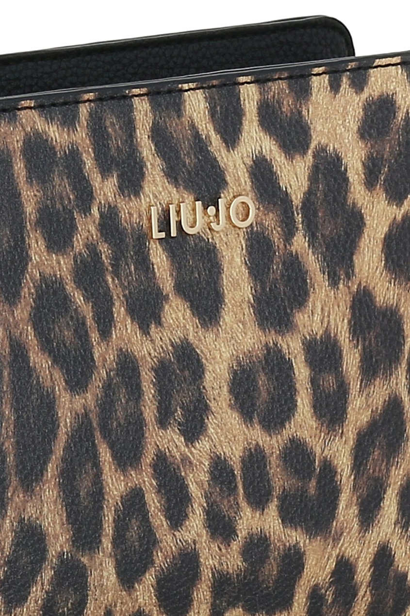 фото Небольшая сумка леопардовой расцветки Liu jo