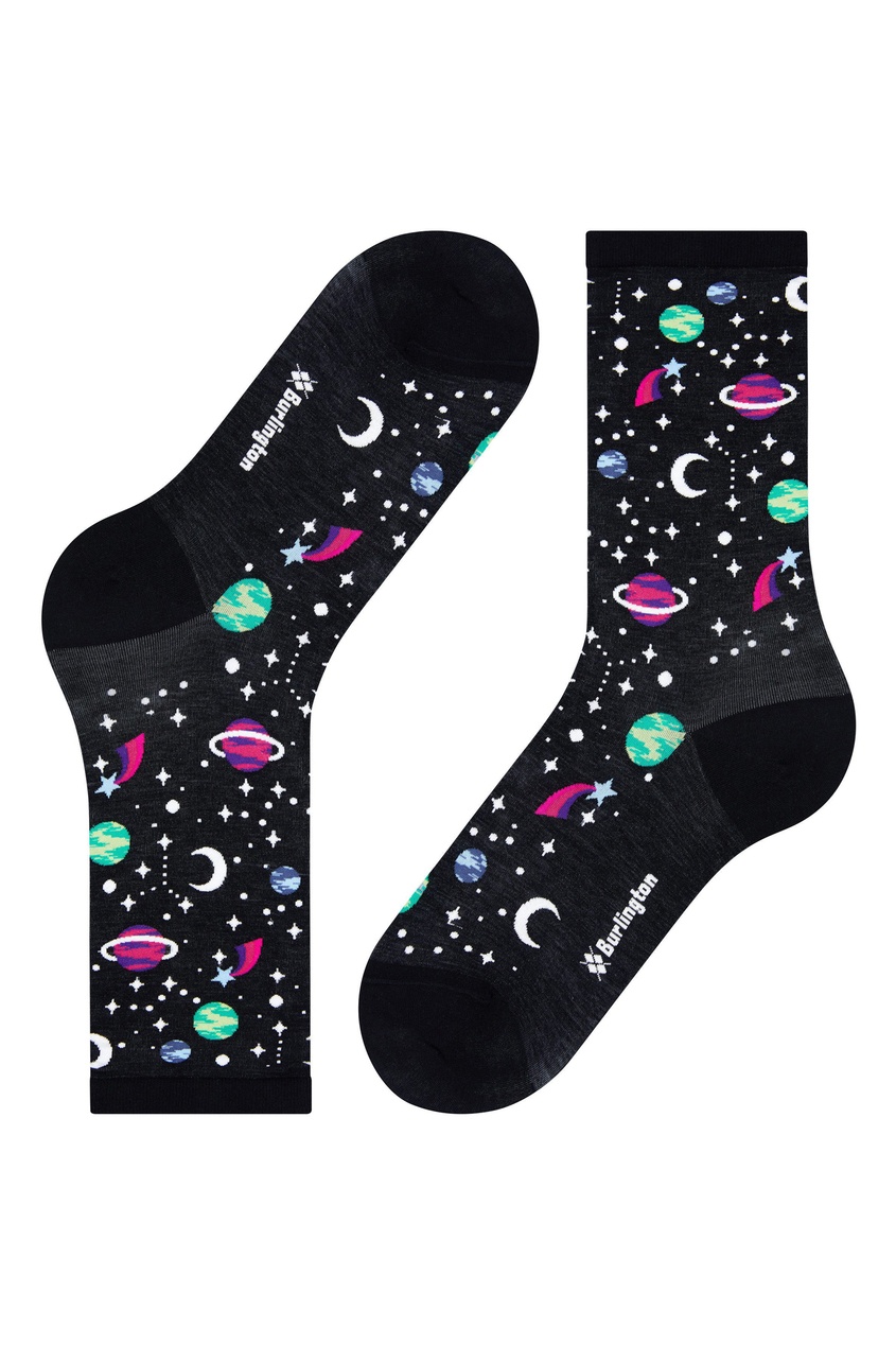 фото Черные носки galaxy burlington