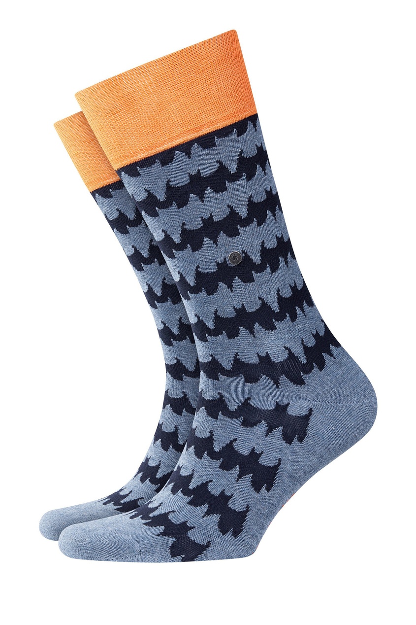 фото Синие носки bat burlington