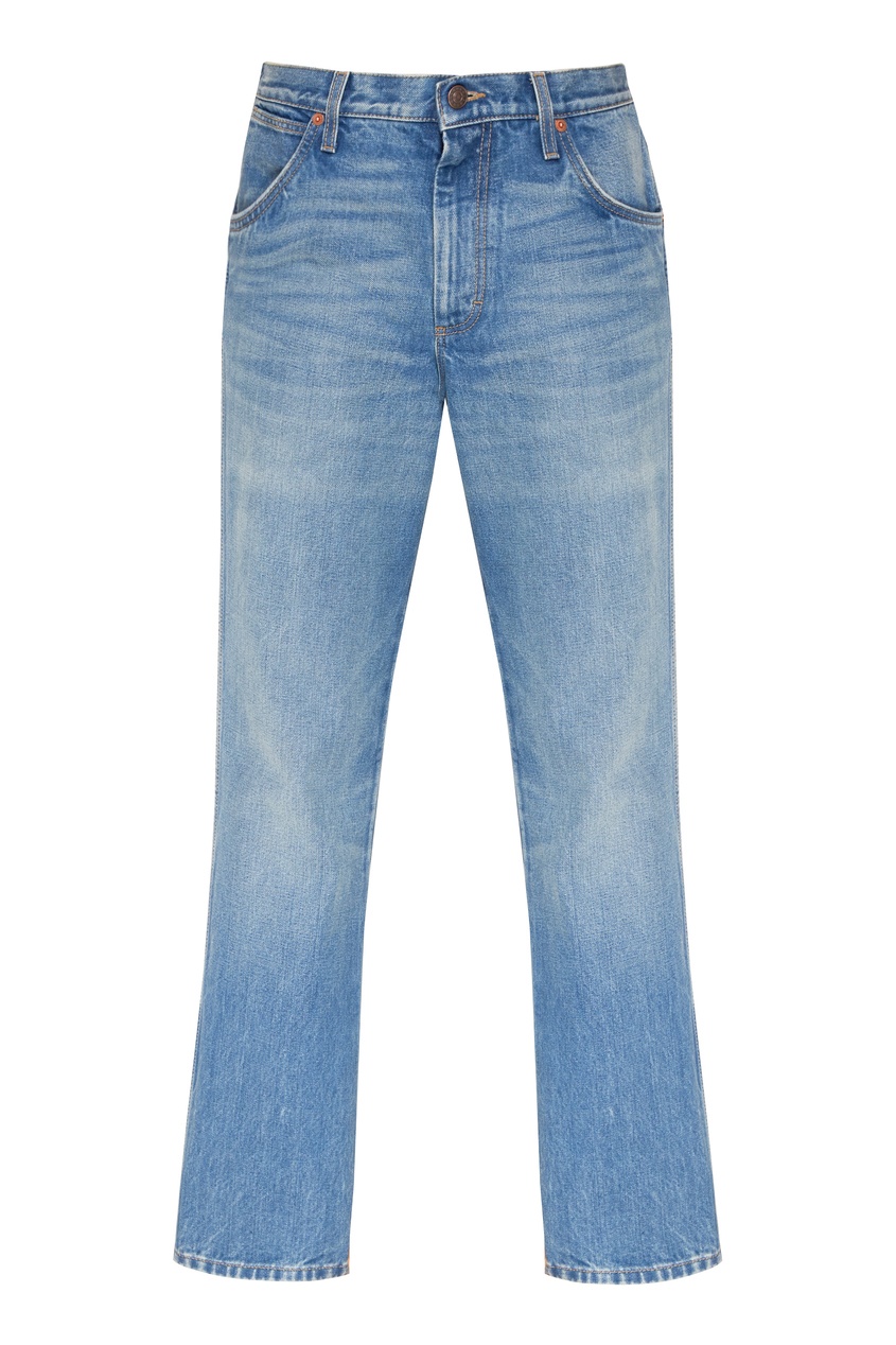 фото Голубые джинсы из хлопка Gucci man
