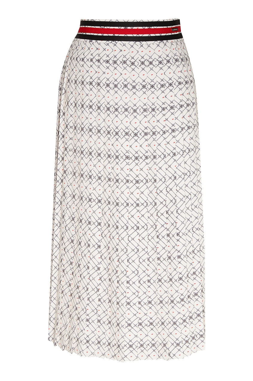 фото Плиссированная юбка с геометрическим принтом Laroom