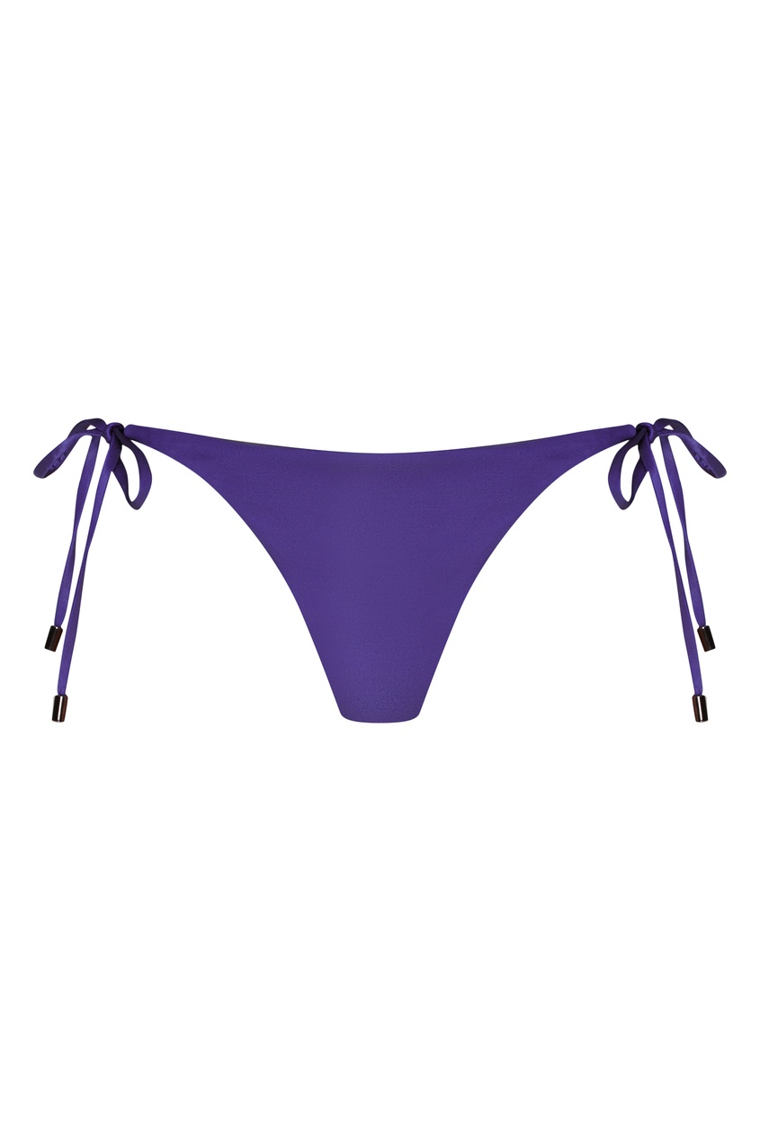 фото Фиолетовые плавки с завязками Karina karayani