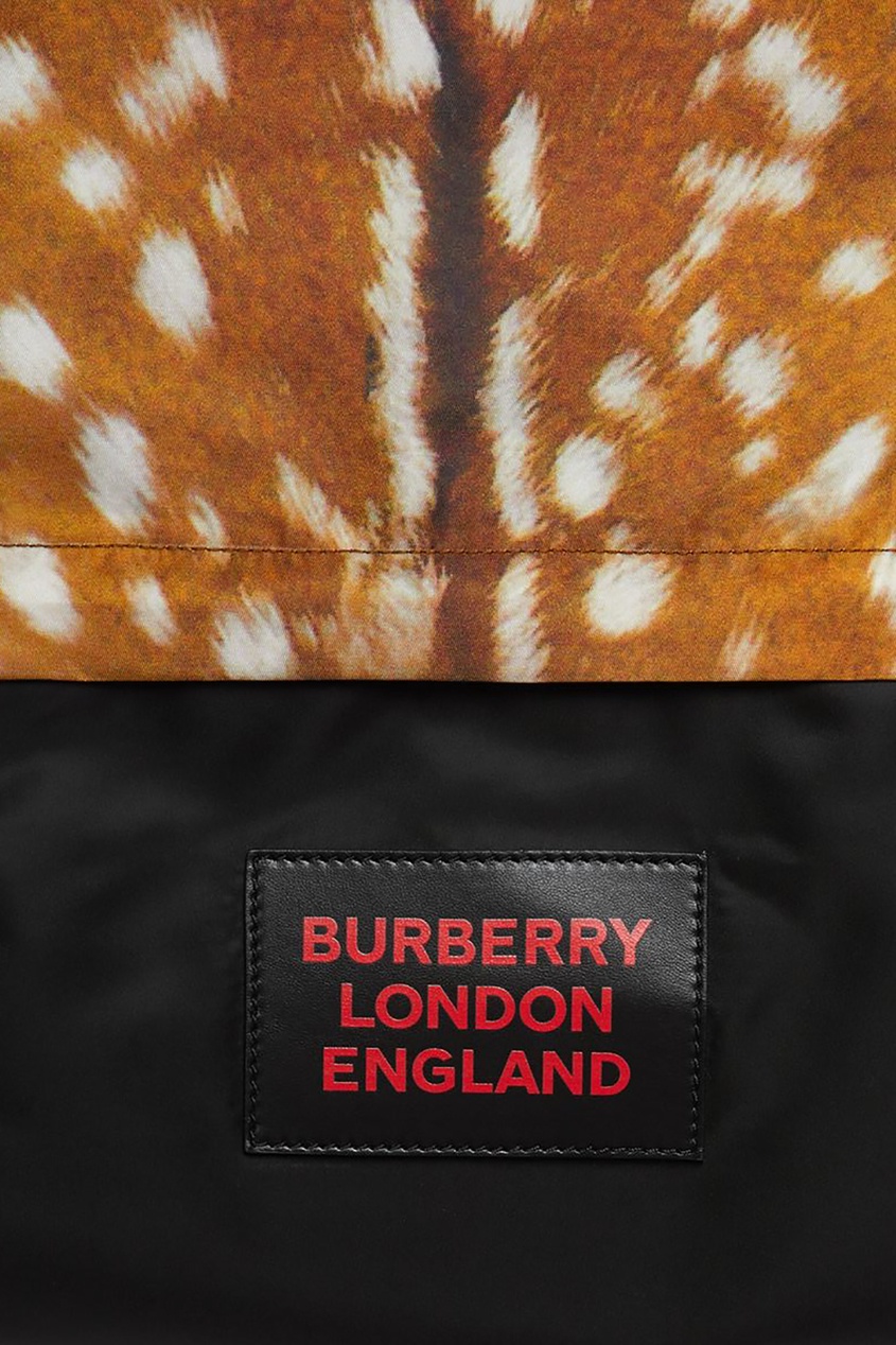 фото Рюкзак с принтом под оленя burberry