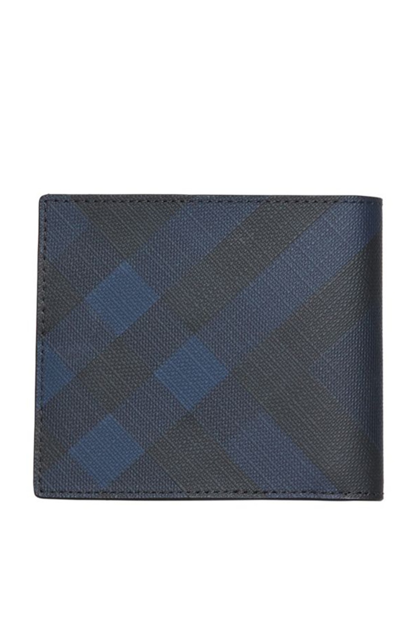 фото Складной кошелек синего цвета Burberry