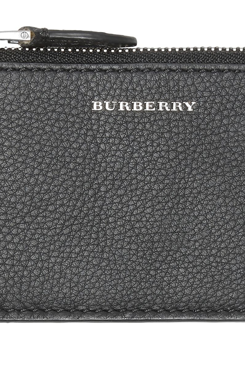 фото Маленький кошелек черного цвета burberry