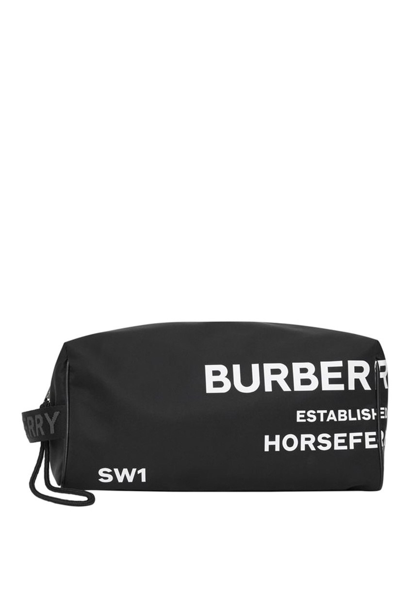 фото Сумка для путешествий с логотипом horseferry Burberry