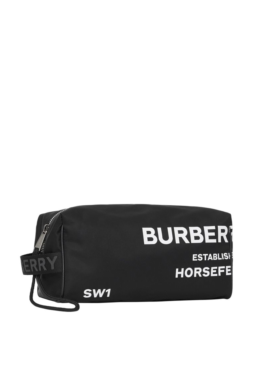 фото Сумка для путешествий с логотипом horseferry Burberry