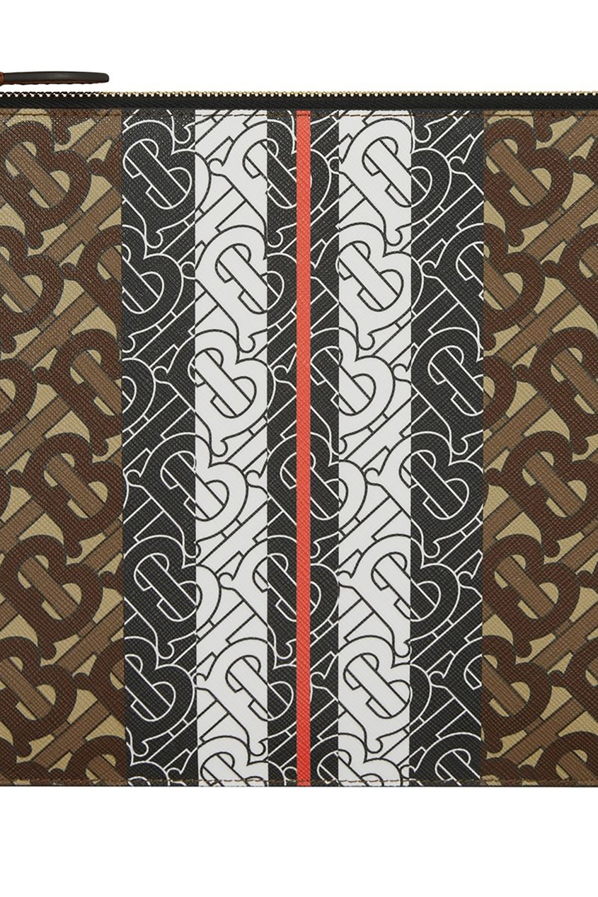 фото Сумка с принтом monogram stripe Burberry