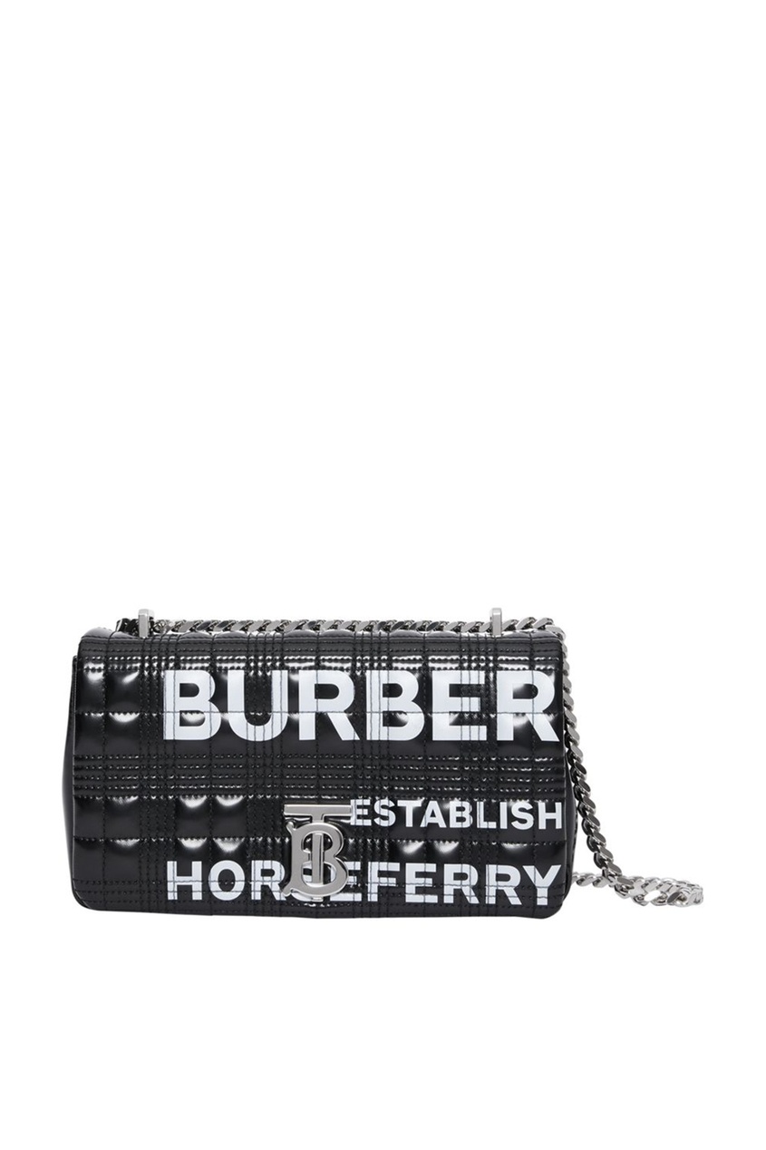 Черная сумка Lola с принтом Horseferry Burberry BLACK 10169452 