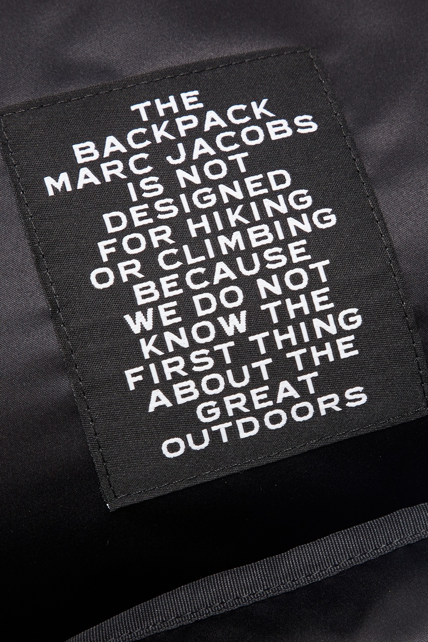 фото Черный нейлоновый рюкзак DTM The marc jacobs