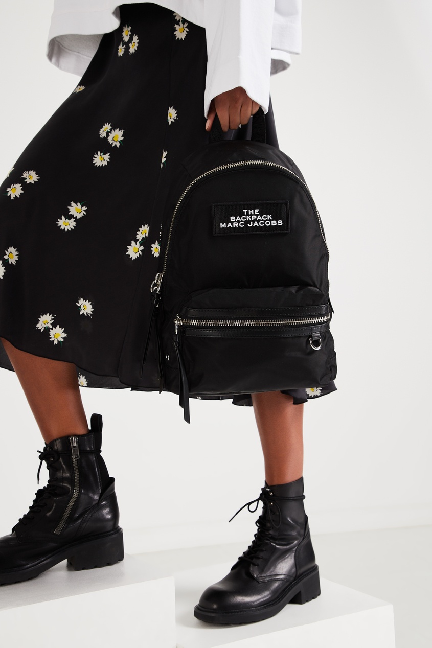 фото Черный рюкзак the medium backpack marc jacobs (the)