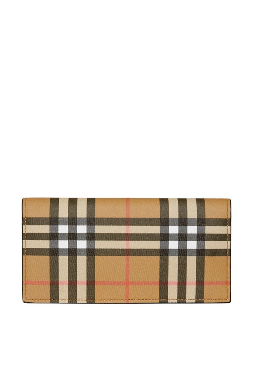 фото Клетчатый кошелек burberry