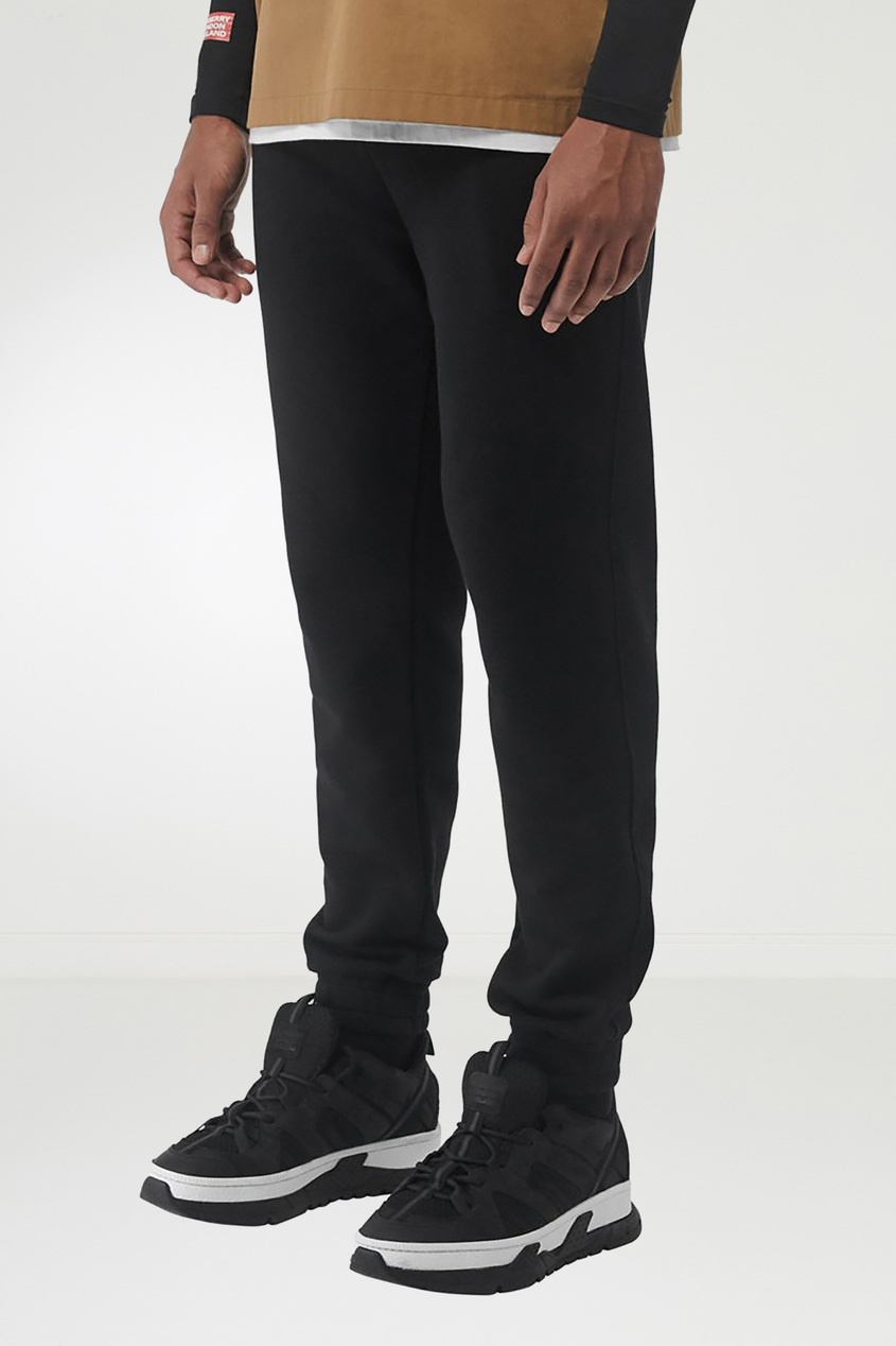 фото Черные трикотажные брюки Burberry