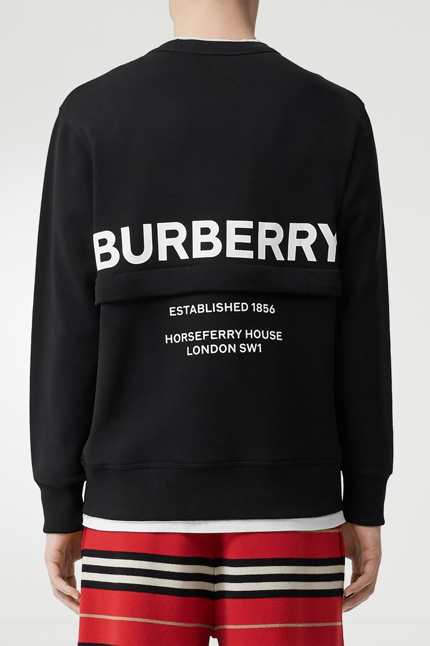 фото Черный джемпер с карманом Burberry