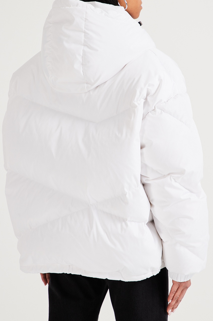 фото Белая стеганая куртка-пуховик Paul & yakov