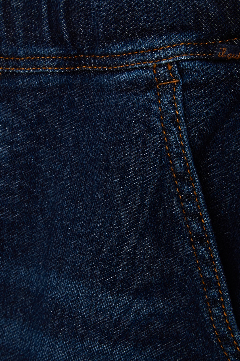 фото Синие джинсы спортивного кроя il gufo