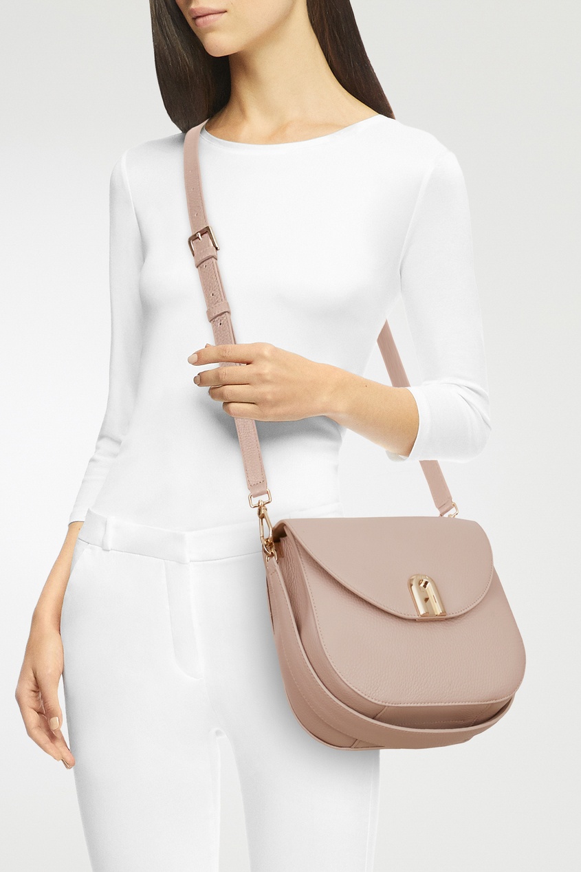 фото Сумка полукруглой формы sleek furla