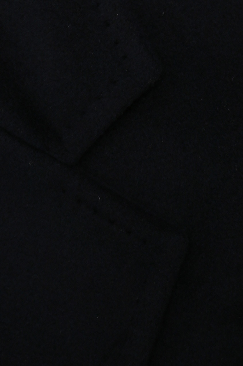 фото Темно-синее двубортное пальто 101801 Icon Max mara