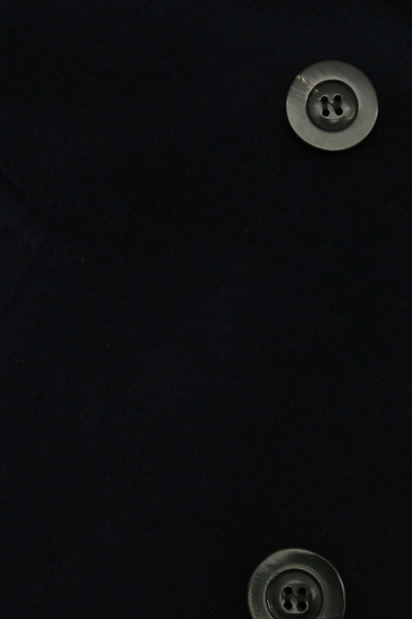 фото Темно-синее двубортное пальто 101801 Icon Max mara