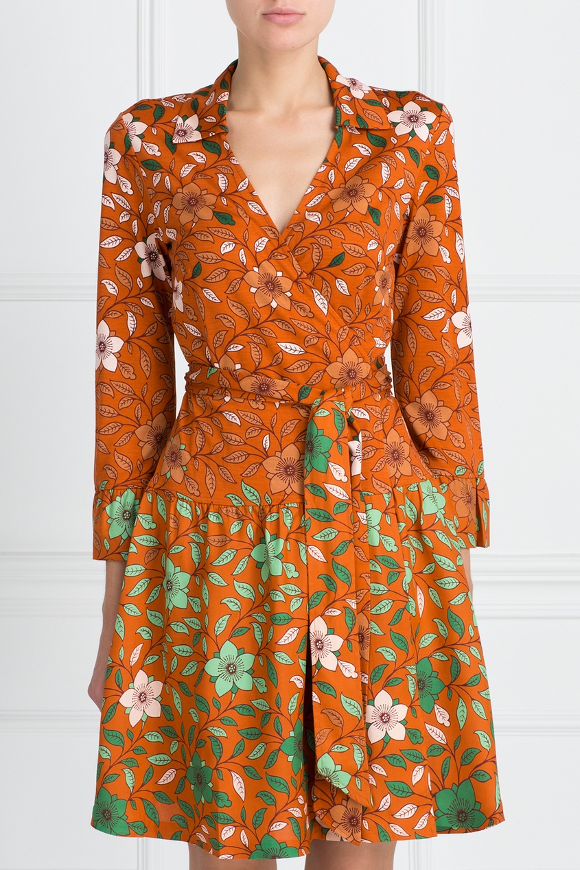 фото Шелковое платье Diane von furstenberg