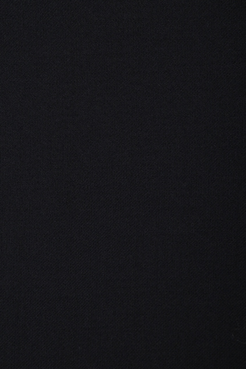 фото Юбка-макси темно-синего оттенка с разрезами jil sander