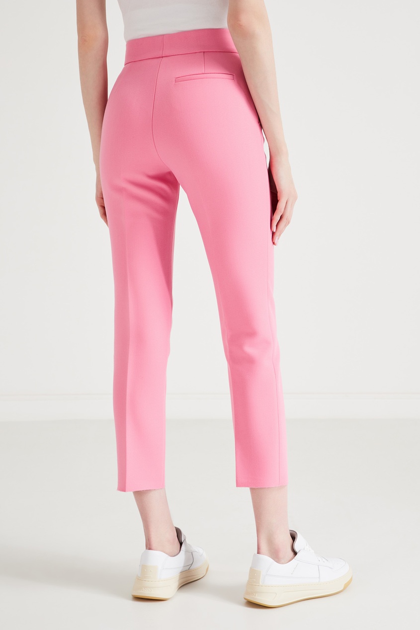 фото Розовые брюки со стрелками msgm