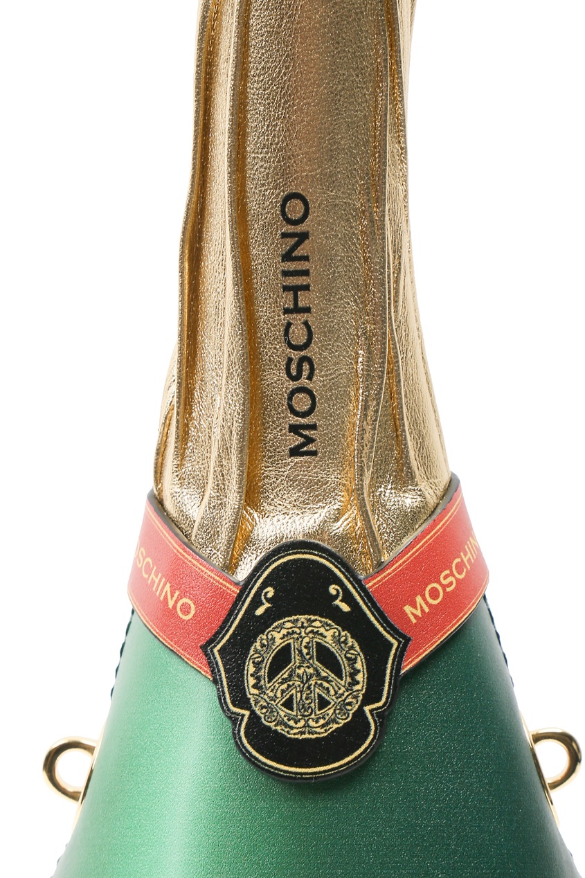 фото Сумка в виде бутылки шампанского moschino