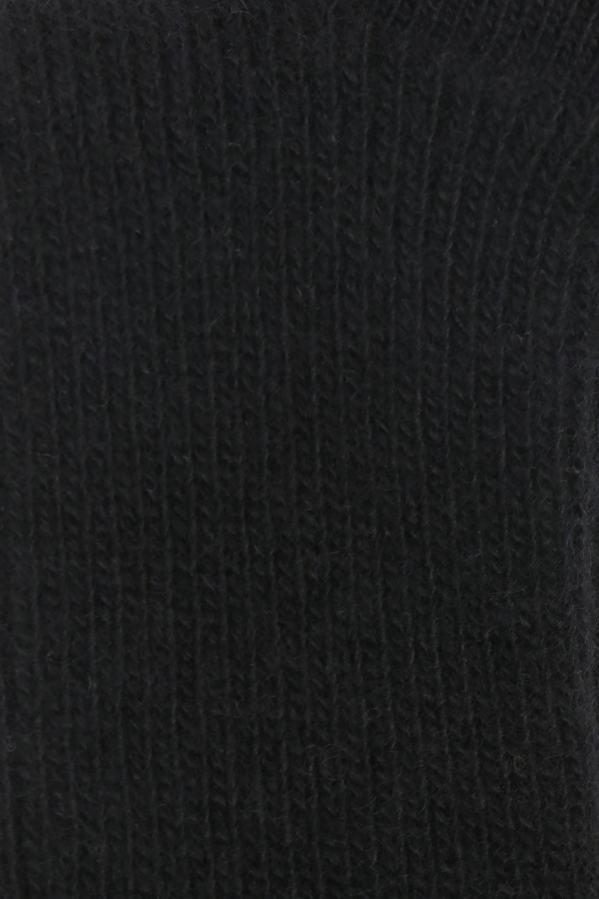 фото Черные кашемировые носки Jil sander