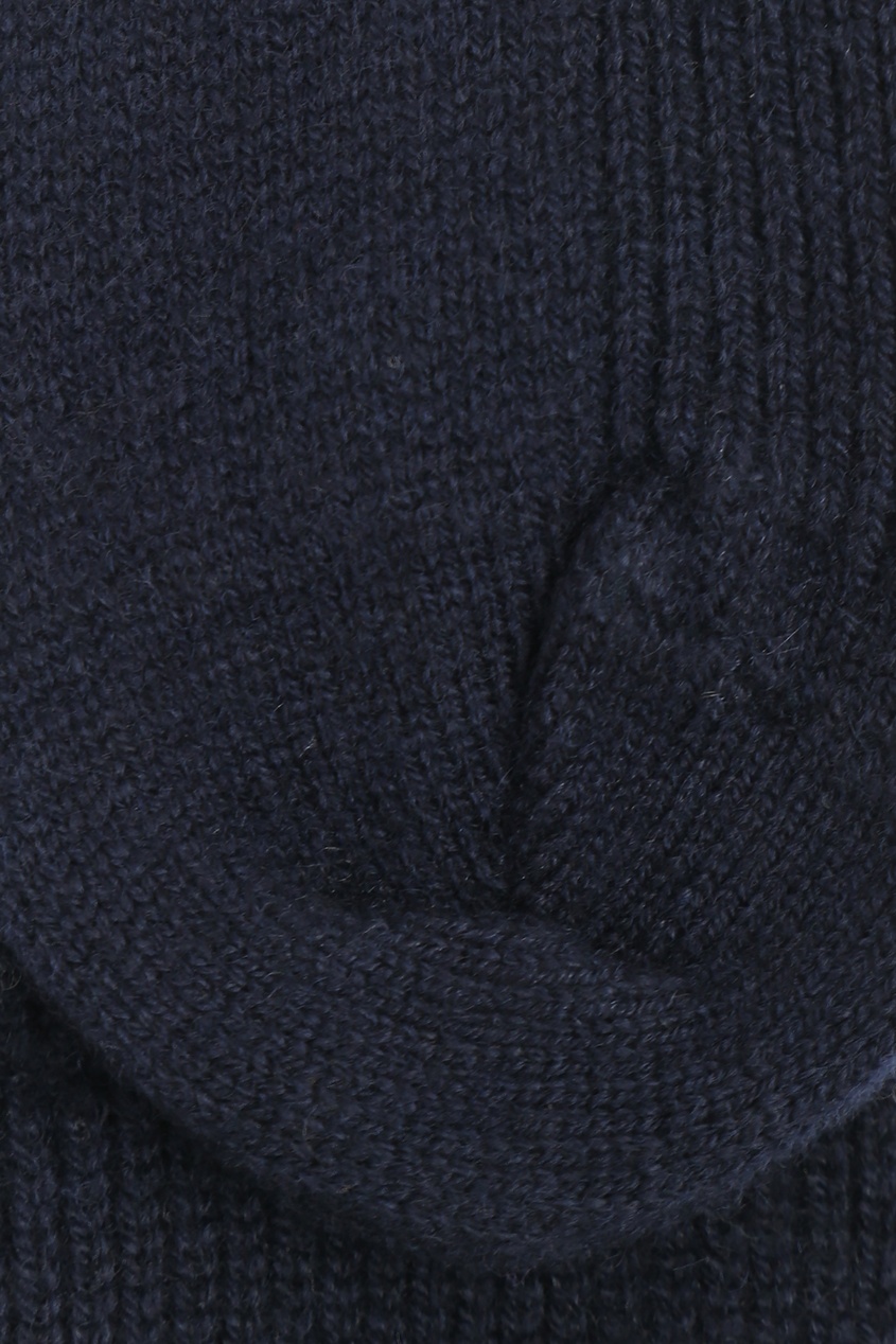 фото Темно-синие кашемировые носки jil sander